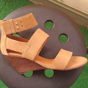 Dolce Vita Suede Wedge Sandal